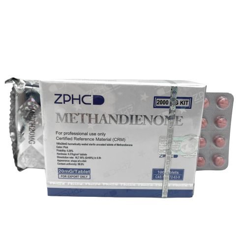 METHANDIENONE 20MG/TAB ZPHC